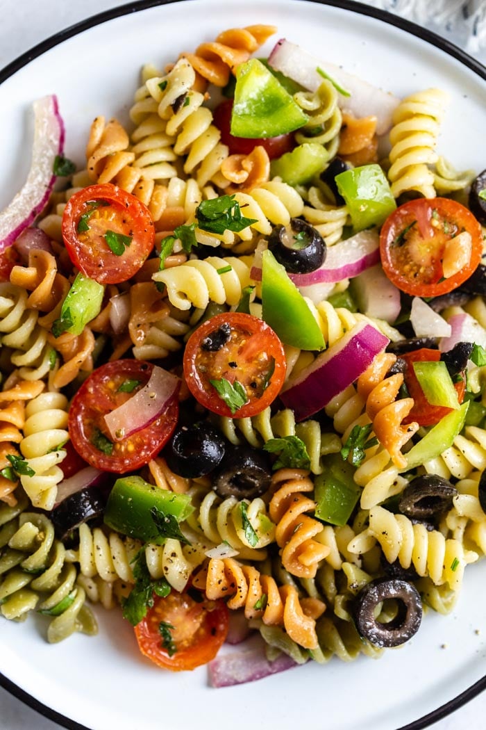 Vibrant Vegetarian Pasta Salads: From Roasted Veggies to Tortellini